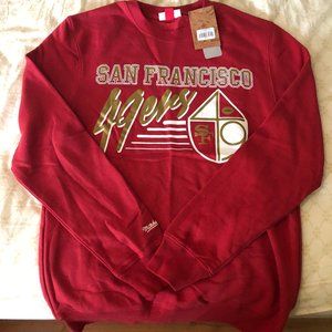 NFL 49ers Crewneck, Brand New!